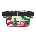 thumbnail image 3 of Fotbe Merry Christmas 1 Cangurera Cuadrada con Estampado de Doble Capa, Bolsa de Cintura Ajustable Mini para Hombres y Mujeres, 3 of 9