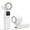 A, variant on Multifunctional Rechargeable Portable Handheld Cooling Fan Foldable 3 Modes Quiet Personal Fan with Cooling Chip for Travel Outdoor Office Daily Use