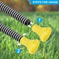 thumbnail image 4 of Golf Ball Retriever Grabber Golf Ball Suction Cup Grabber Rubber Putter Grip Picker Yellow, 4 of 7