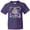 Purple, variant on Inktastic St. Petersburg Florida Cute Swimming Manatee Youth T-Shirt
