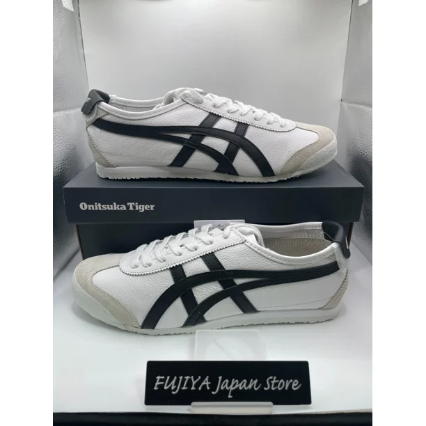 Onitsuka & Tiger MEXICO 66 Sneakers Unisex 1183A201 126 WHITE/BLACK M9.5/W11 New