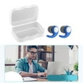 thumbnail image 3 of Waterproof Swimming Ear Plugs - 1 Pairs of Reusable Soft Silicone Swim Earplugs, Ear Protection for 4-12 Years - Ideal for Surfing, Diving, Pool, Showering, and Water Sports ,Blue, 3 of 6