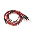 thumbnail image 4 of Accesorios RC 6 Juego de luces LED 2 Blanco 2 Rojo 2 Azul de 1/10 1/8 HSP Redcat RC4WD Tamiya axial SCX10 D90 HPI RC Car Eccomum  Accesorios RC, 4 of 7