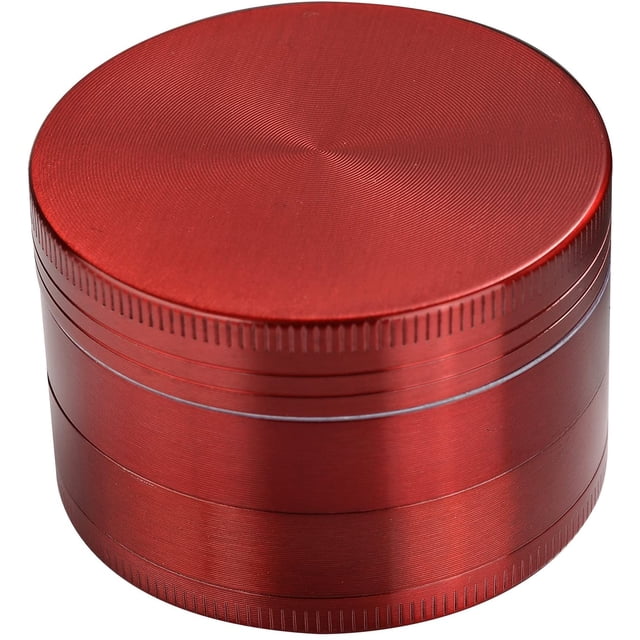 Trituradora de molinillo de polen para especias, hierbas, especias, hierbas, juego de 4 piezas de café con raspador de polen Adepaton LKX-0242-2