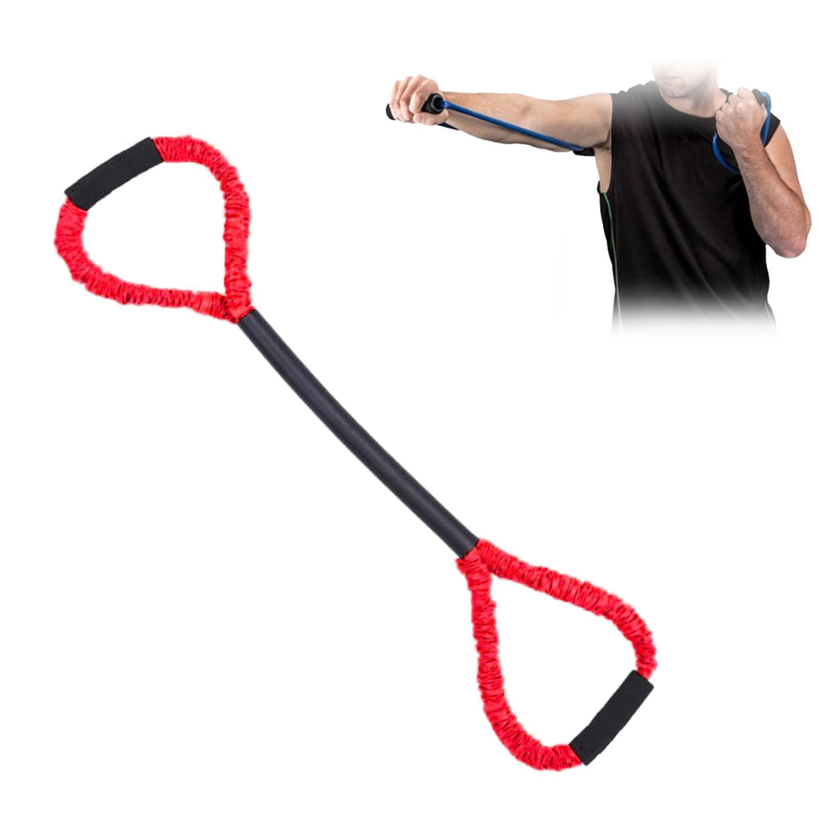 Boxing Resistance Bands Elastic Bands Exercise Bands Pulling Rope for Basketball Red 20lb