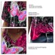 thumbnail image 3 of Camiseta de moda para mujer, camiseta de mujer, camiseta de media manga con mariposas para mujer, camiseta de media manga para mujer, tecnología de vanguardia, 3 of 3