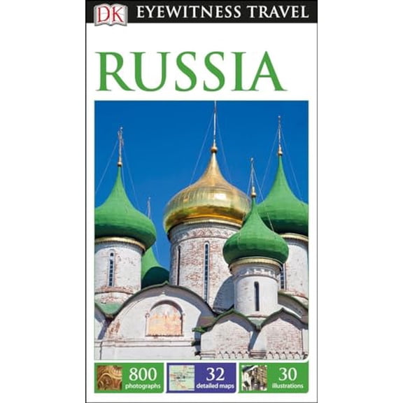 Pre-Owned DK Eyewitness Russia (Travel Guide), 9781465441331, 1465441336, Paperback, Revised edition