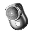 thumbnail image 4 of Hombres Mujeres Carga USB eléctrica Compacto portátil para acampar Axilas Nariz Cabello Negro jinwen afeitadora eléctrica, 4 of 8