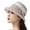 Khaki, variant on UJNDER Women's Wide Brimmed Beret for Bridal Wedding and Tea Parties Elegant Outdoor Sun Hat for Ladies' Summer Engagements Beige