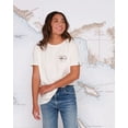 thumbnail image 4 of Salty Crew Women's Bruce Boyfriend Relaxed Fit Premium Tee T-Shirt (Large, Bone), 4 of 4