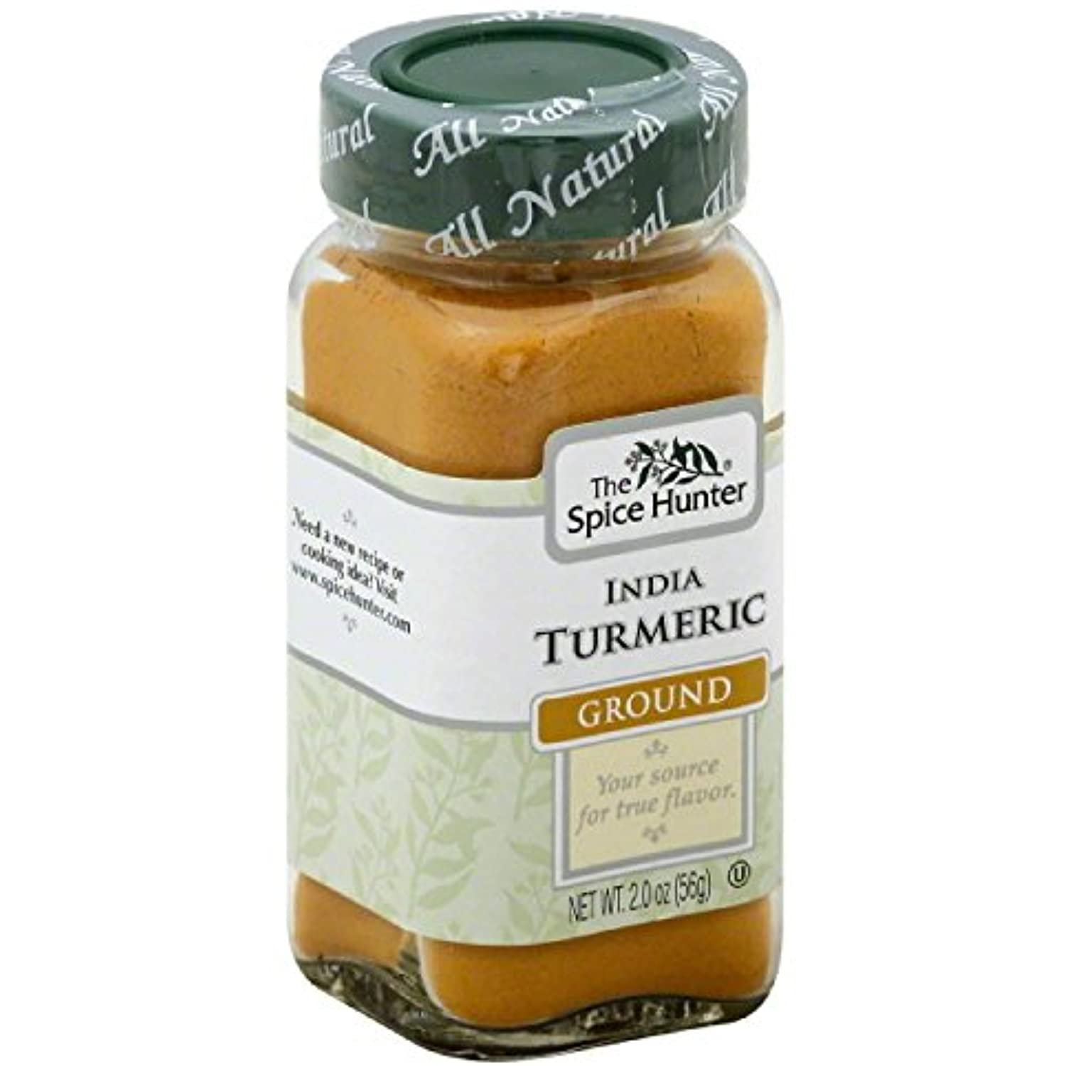 Spice Hunter Turmeric Ground India, 2 Oz