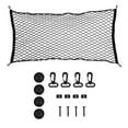 thumbnail image 2 of HLONK Sac de Rangement Universel Réglable en Filet pour Coffre de Voiture, Randonnée, Camping, SUV, Accessoires Intérieurs Arrière, 2 of 5