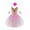 Pink, variant on Raenseen Kids Girls Ballerina Swan Lake Outfit Ballet Leotard Tutu Dress with Ruffle Band and Hair Clip Set Dancewear White 3-4