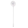 thumbnail image 4 of USB, 5 V, 1 A, pequeño, personal, bolsillos, giratorio 360 degree, cuello flexible, portátil o Blanco 35x8x28cm, 4 of 9