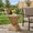 Natural, variant on Hourglass Sculptural Side Table - Hand-Painted Magnesium Oxide Accent Table
