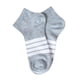 thumbnail image 4 of Set de Calcetines cortos MUYTU para hombre 5 pares colores lisos y rayas Unitalla, 4 of 5