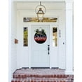 thumbnail image 2 of Welcome Sign for Front Door, Decor for Farmhouse Porch Decorations, Round Wooden Hanging Sign Housewarming Gift for Home Outdoor Indoor, 2 of 8