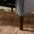 thumbnail image 6 of Noble House Logan Indoor Mid Century Modern Grey Fabric Recliner, 6 of 11