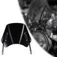 thumbnail image 3 of Parabrisas de motocicleta Zulema Premium Negro 25,5 cm x 19,5 cm, 3 of 8