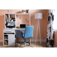 thumbnail image 3 of Bowery Hill Home Office Computer Desk in Pure White, 3 of 7