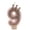 I, variant on Digital Birthday Cake Number Candles– LED Light-Up Numeric Candlestick for Party Cake Decoration