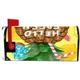 thumbnail image 2 of Coolnut Magnetic Mailbox Cover, Hello Summer Cocktail in Pineapple Post Mail Box Cover Mail Wraps Cover, Standard Size 20.7" L x 18" W, 2 of 5