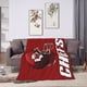 thumbnail image 5 of Manta de microfibra ultra suave de los Kansas City Chiefs, manta de microfibra de lujo para todas las estaciones, manta cálida para ropa de cama, sofá y viajes, 5 of 5