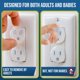 thumbnail image 4 of Cubiertas para enchufes Wappa Baby, paquete de 50, transparentes, seguridad infantil, 4 of 9