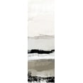 thumbnail image 2 of Loreth, Lanie 9x18 Black Ornate Wood Framed with Double Matting Museum Art Print Titled - Polite Neutral Journey Panel I, 2 of 4