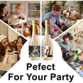 thumbnail image 4 of Coated Paper Adhesive Sticker Wine Bottle Adhesive Label Rectangle Human 85x102mm 4pcs/set, 4 of 8