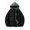 Black-1, variant on Ahdbta Men's Hooded Jackets Trendy Fake Two Piece Padded Puffer Parka Jackets Color Block Long Sleeve Coats with Pockets
