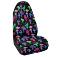 thumbnail image 1 of XYZCANDO Neon Psychedelic Mushroom Car Seat Towel Cover - Waterproof Sweatproof Protector with Non-Slip Back - Universal Fit for Cars, SUVs & Trucks, 1 of 6
