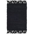 thumbnail image 3 of SAFAVIEH Natural Fiber Clara Braided Jute Area Rug, Black, 3' x 5', 3 of 7
