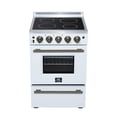 thumbnail image 2 of Forno Loiano 24 Inch Freestanding Electric Range in White, 2 of 5