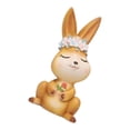 thumbnail image 1 of Conejo Realista Figurine Garden Sculpture Cake Topper Mini Bunny Statue F Sunnimix Squirrel Sculpture Statue Césped, 1 of 8