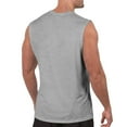 thumbnail image 5 of ZyeKqe Mens Slim fitted Tank Tops Seamless Sleeveless Undershirts V Neck Vests Stretchy Slim Fitted Basic Tees, 5 of 8