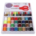 thumbnail image 4 of Kit De Costura, Juego De Costura Portátil Exquisita Posición Independiente Ordenada Hilos De Coser De 32 Colores Para Máquinas De Coser Para Coser A Mano ANGGREK Otros, 4 of 8