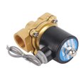 thumbnail image 1 of Válvula solenoide eléctrica de Latón DC24V 3/4' DN20 ANGGREK normalmente cerrada para agua gasóleo, 1 of 8