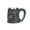 Gray, variant on Xecvkr Coffee Cups 3D Dragon Embossed Beer Mug Medieval Theme Gothic Design Resin with Stainless Steel Liner 450ml Capacity