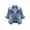 Light Blue, variant on Haitryli Womens Denim Jacket Crop Style 3/4 Sleeve Button Up Slim Fit Jean Jacket Coat Outwear Dark Blue 5XL