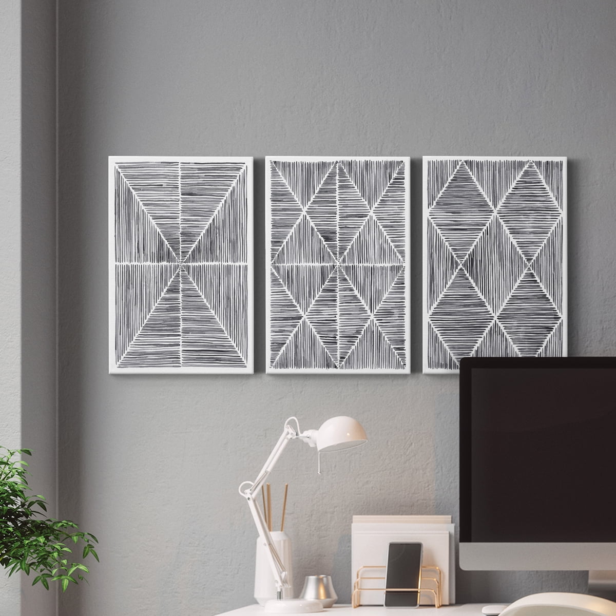 Vibrato I Premium Gallery Wrapped Canvas - Ready to Hang - 8 x 12 Each