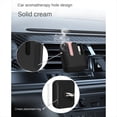 thumbnail image 3 of Soporte para Salida de Aire del Coche Soporte para Aromaterapia para el Coche Suministros para el Interior del Coche Caqui, 3 of 5