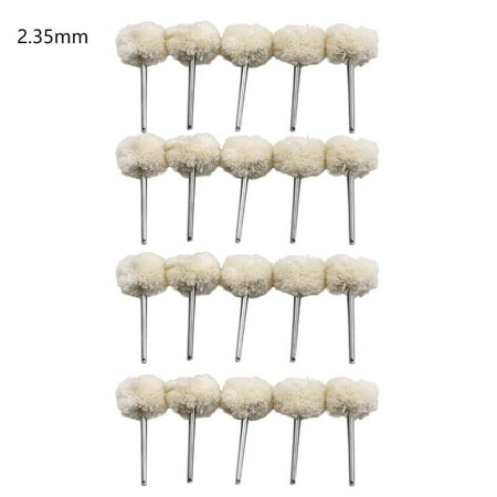 

20Pcs Wool Polishing Brush Grinding Buffing Wheel Rotary Tools Accessories