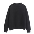 thumbnail image 5 of NMMUED 2 Pcs Woman Sweatshirt Fall Outfits Casual Outfits for Women Womens Tops Casual Going Out Tops for Women Baggy Sweatshirt Pullovers for Women Black S, 5 of 9
