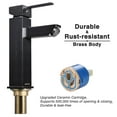thumbnail image 4 of Aquaterior Modern 1 Hole Bathroom Faucet Vanity Sink Basin DIY Home ORB, 4 of 10