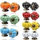 thumbnail image 1 of 14pcs Door Handle Furniture Knobs Ceramic Knobs Drawer Pull Pumpkin Pulls Cupboard Cabinet Dresser Vintage Knob, 1 of 5