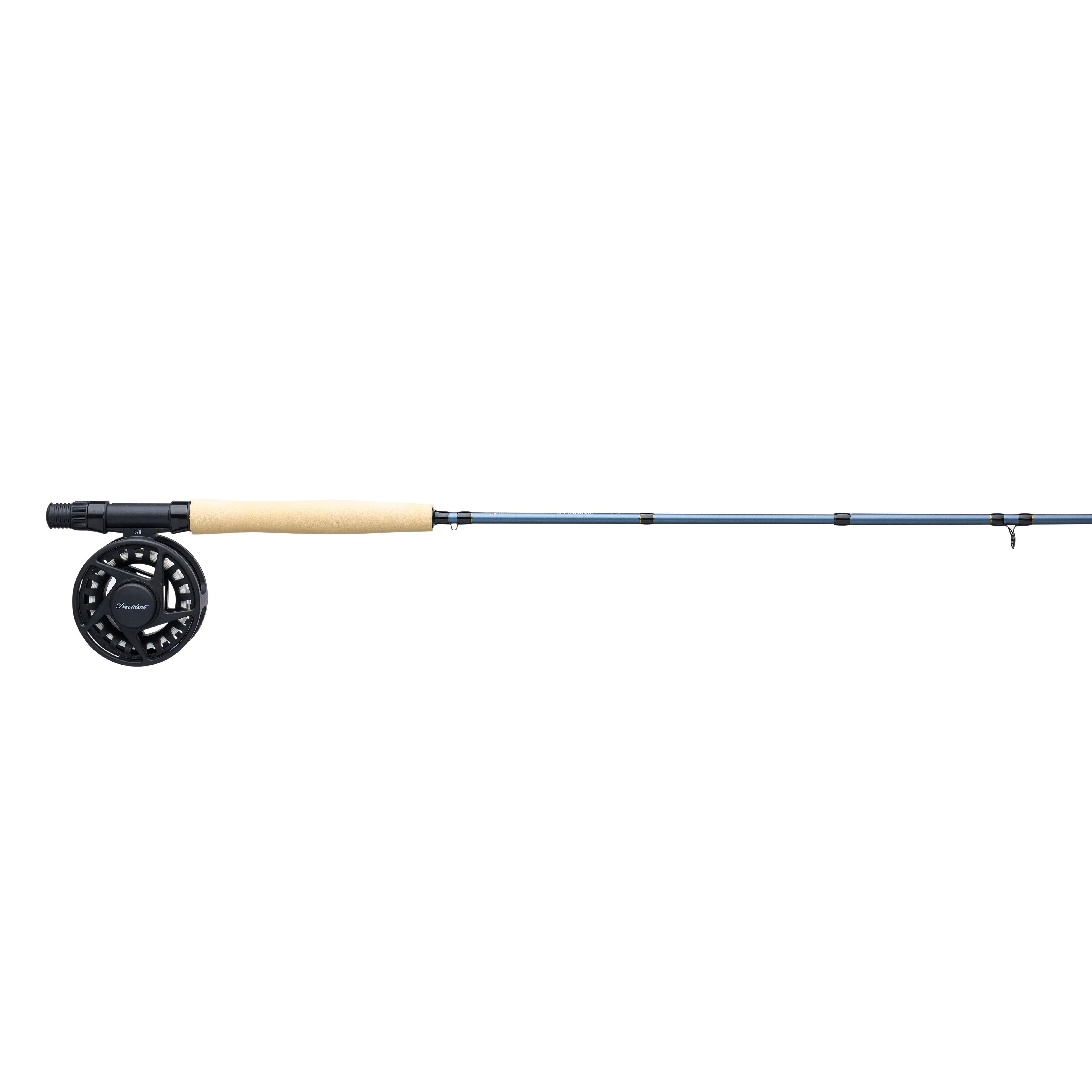 Pflueger President Fly Fishing Combo, 8' Light Rod, 5/6 Size Reel