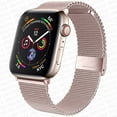 thumbnail image 2 of YuiYuKa Adjustable Magnetic strap Compatible with Apple Watch bands 45mm 41mm 44mm 40mm 49mm iWatch Strap 42mm 38mm,Milanese Loop Mesh Band for Apple watch Series 7 6 5 4 3 2 1 SE 8 9 Ultra, 2 of 7