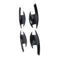 thumbnail image 3 of Reemplazo de cubierta de cuenco de manija de puerta Exterior de 4 piezas para Mitsubishi Pajero Sport/Montero Sport/Shogun Sport 2019-2021 estilo de fibra de carbono Jadeshay  A, 3 of 9