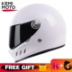 thumbnail image 2 of Casco de motocicleta de cara completa con certificación ECE DOT para mujer con lazo trenzado, casco de motocross de verano de material ABS, cascos de seguridad para motocicleta, 2 of 5